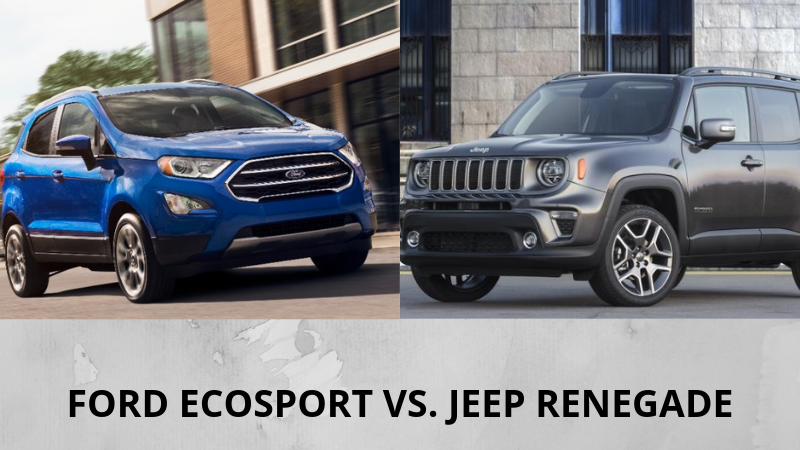2019 Ford EcoSport vs. Jeep Renegade at Ford of Dalton in Dalton, GA