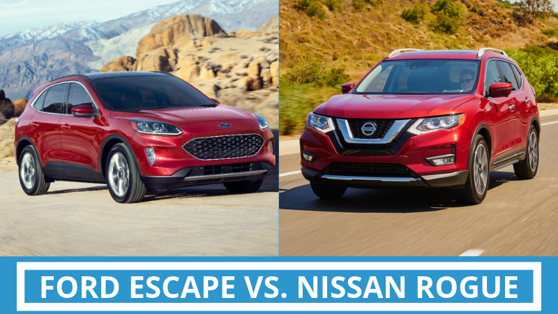 Ford Escape vs. Nissan Rogue
