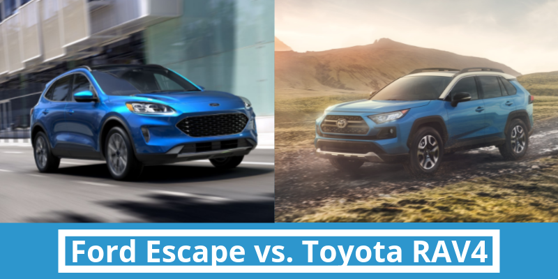 2020 Ford Escape vs. Toyota RAV4 - Ford of Dalton Comparison