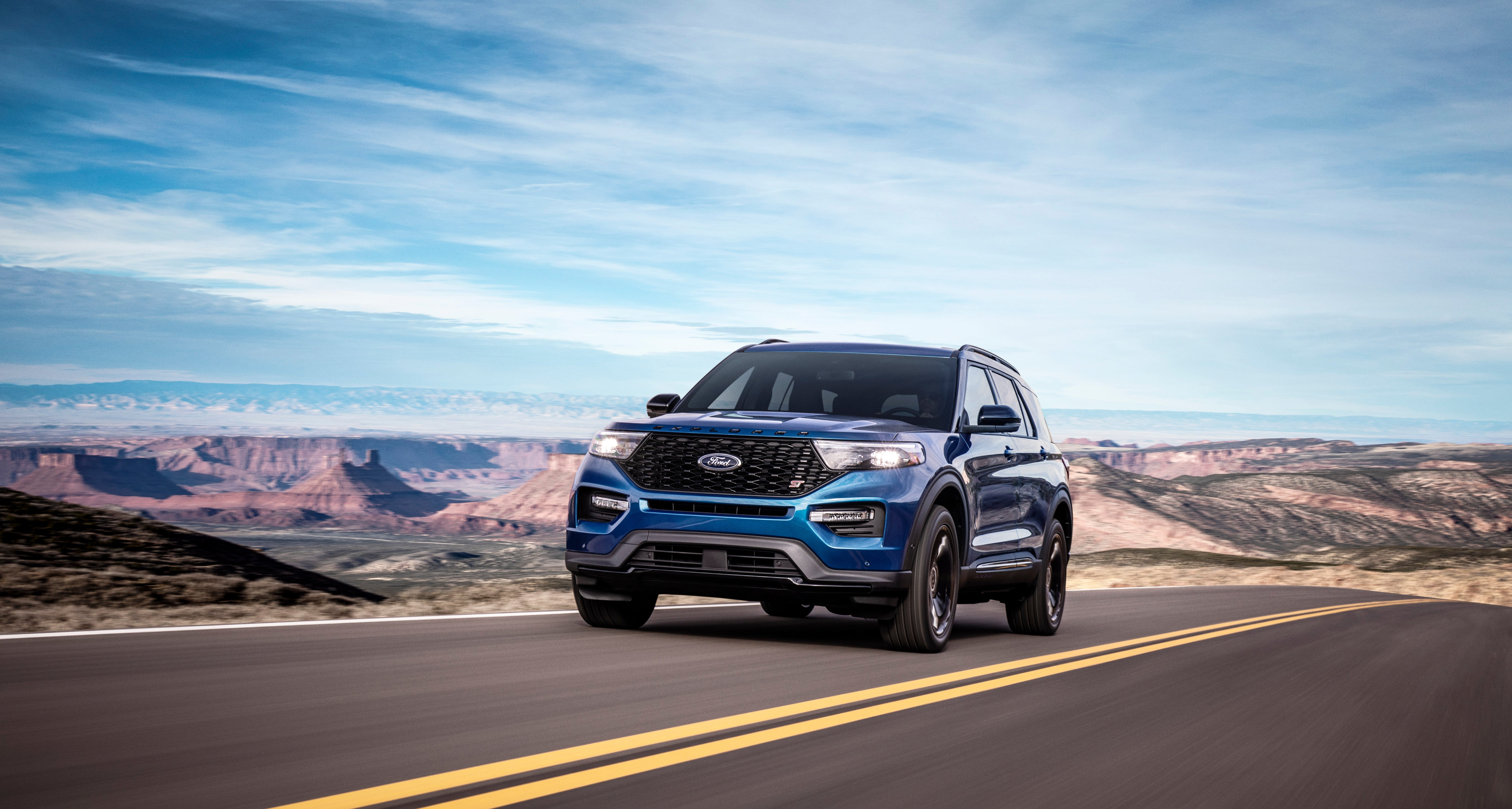 The 2020 Ford Explorer at Ford of Dalton