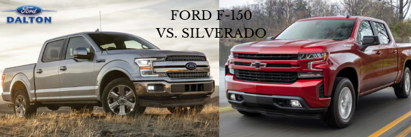 F-150 vs. Silverado Ford of Dalton