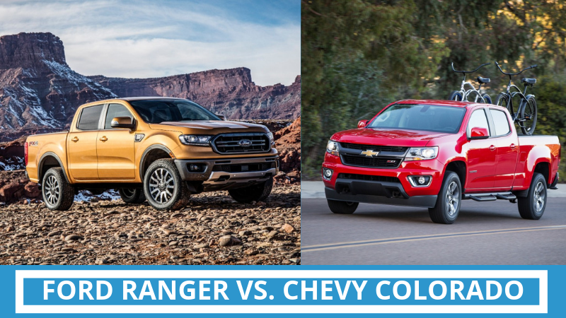 Ford Ranger vs. Chevy Colorado at Ford of Dalton