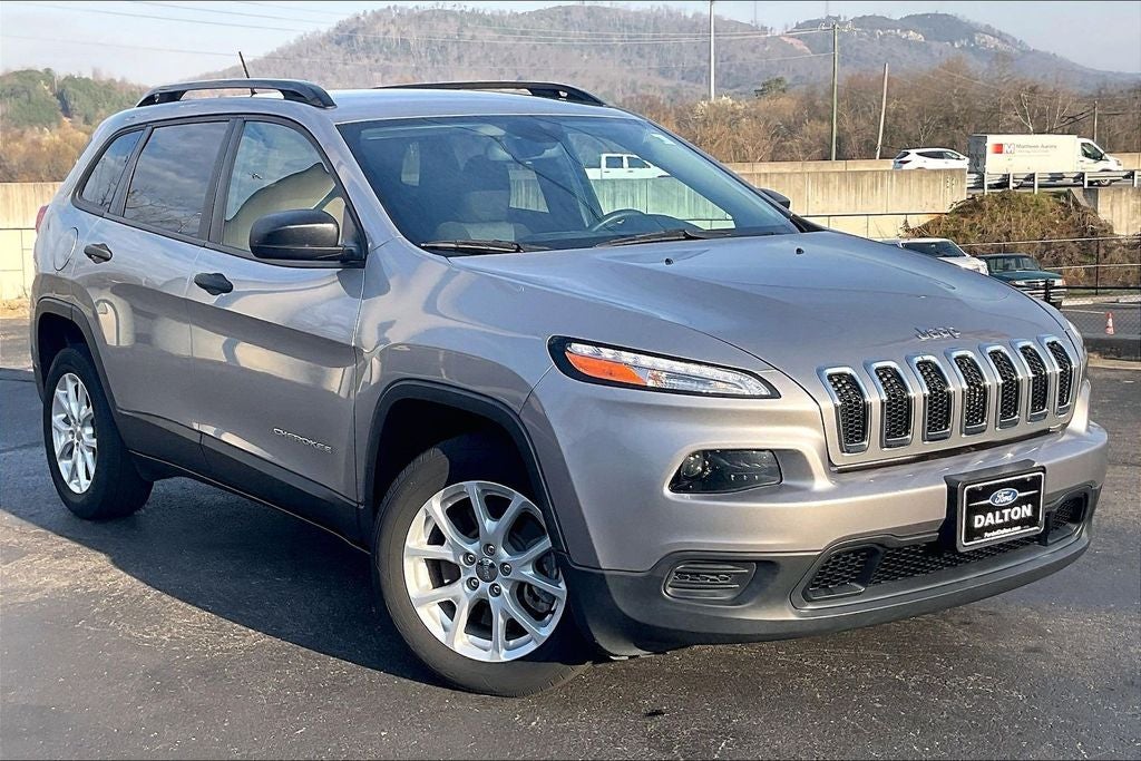 Used 2017 Jeep Cherokee Sport with VIN 1C4PJLAB9HW650855 for sale in Dalton, GA