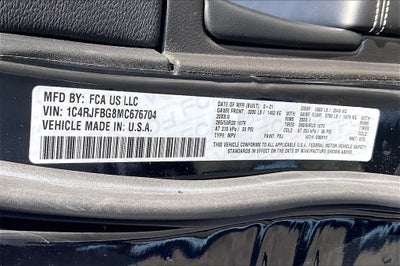 2021 Jeep Grand Cherokee 80th Anniversary Edition