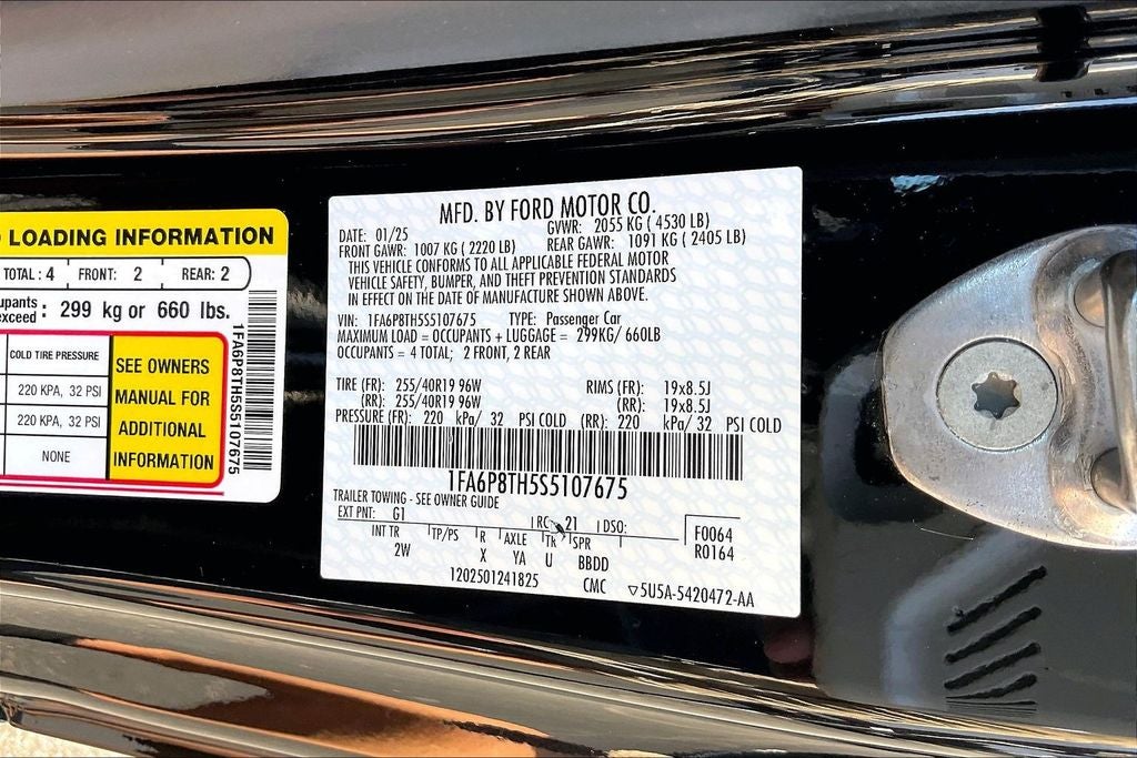 2025 Ford Mustang EcoBoost