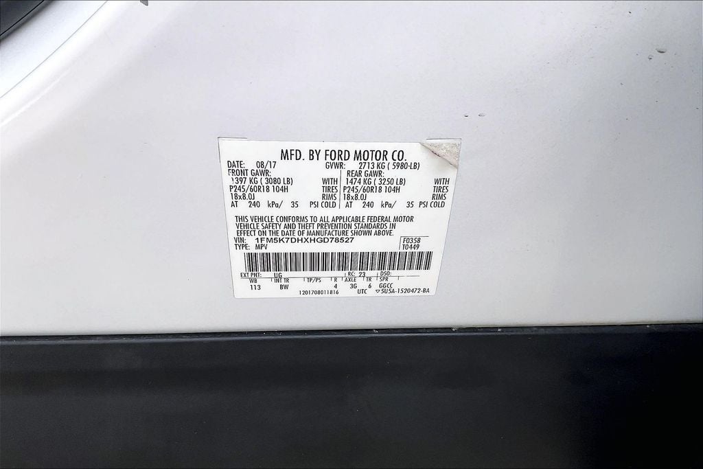 2017 Ford Explorer XLT