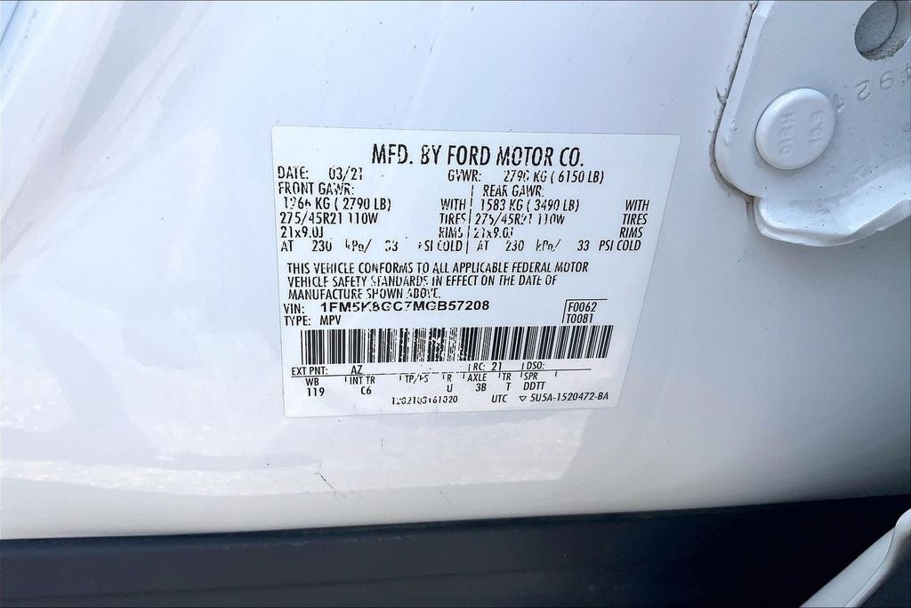 2021 Ford Explorer ST