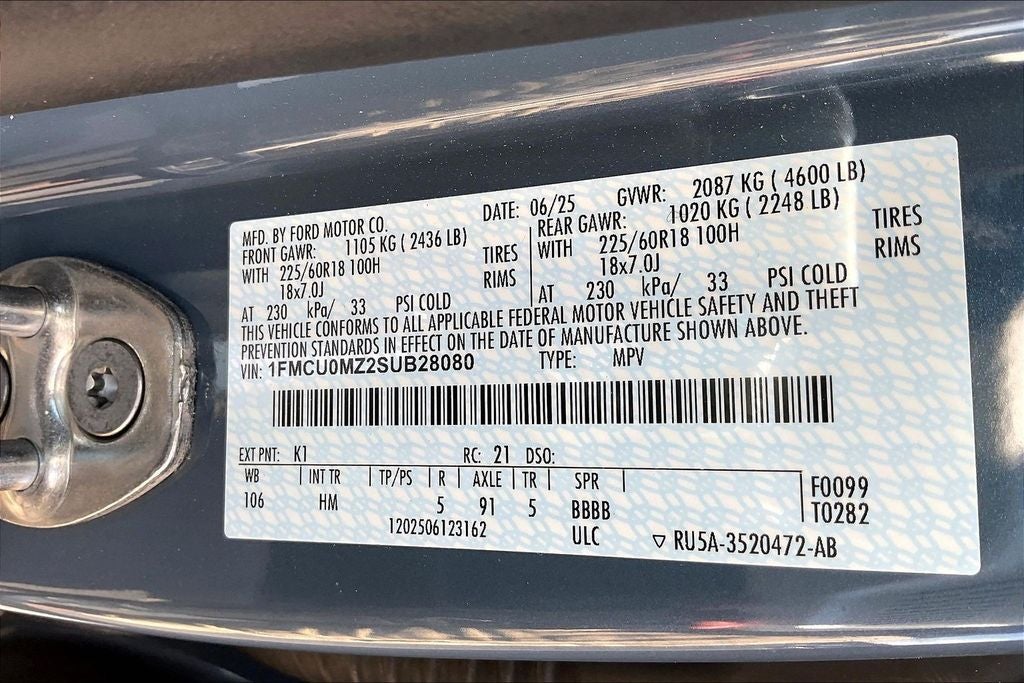 2025 Ford Escape Hybrid ST-Line