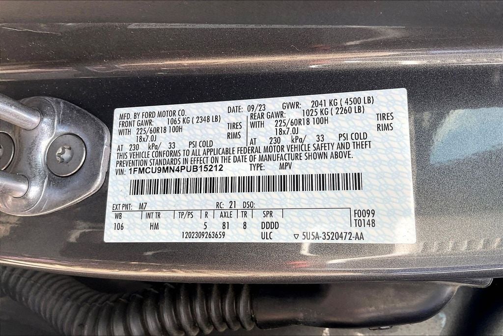 2023 Ford Escape ST-Line