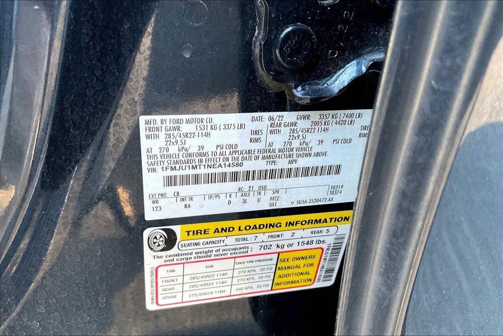 2022 Ford Expedition Platinum