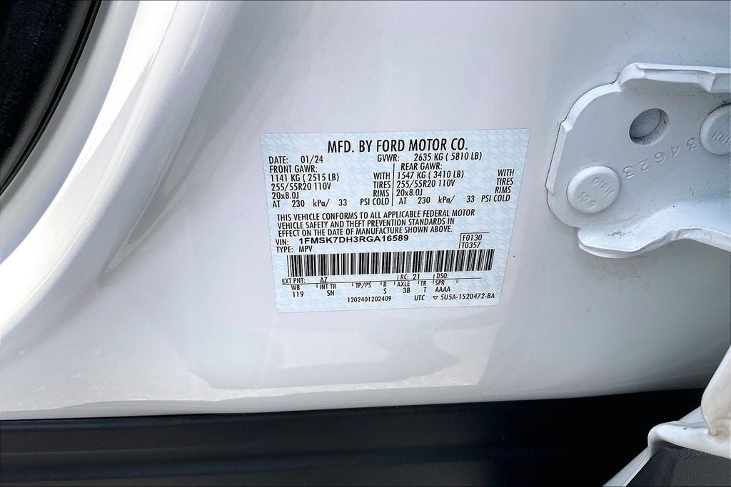 2024 Ford Explorer XLT