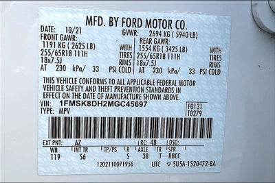 2021 Ford Explorer XLT