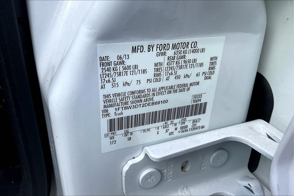 2013 Ford F-350SD Lariat DRW