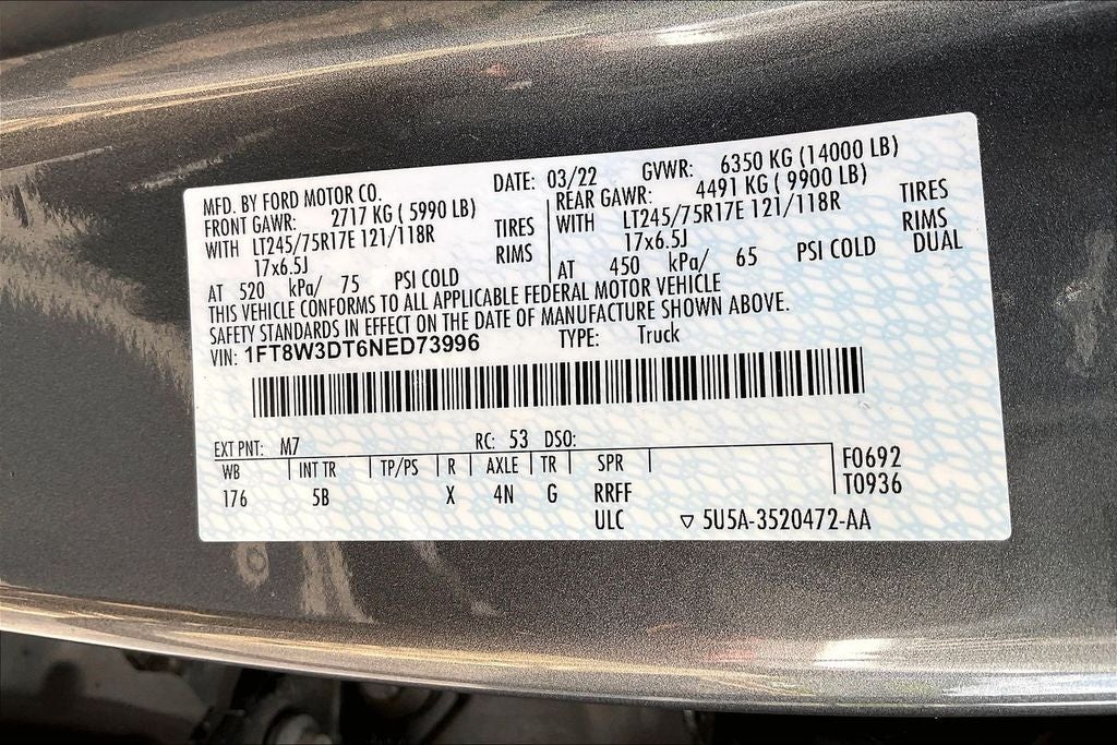 2022 Ford F-350SD Lariat DRW