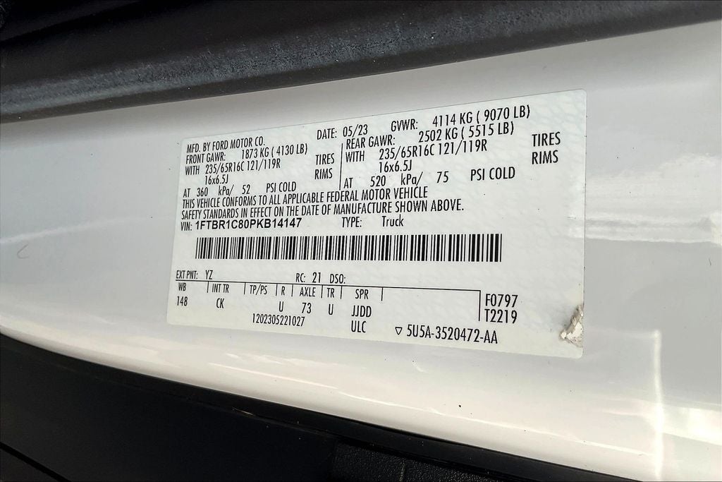 2023 Ford Transit-250 Base