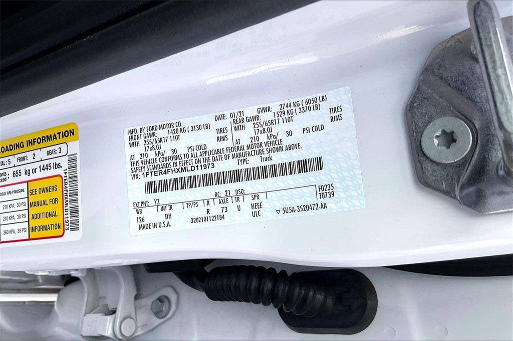 2021 Ford Ranger Lariat