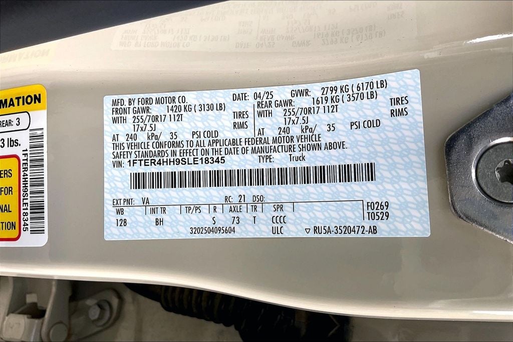 2025 Ford Ranger XLT