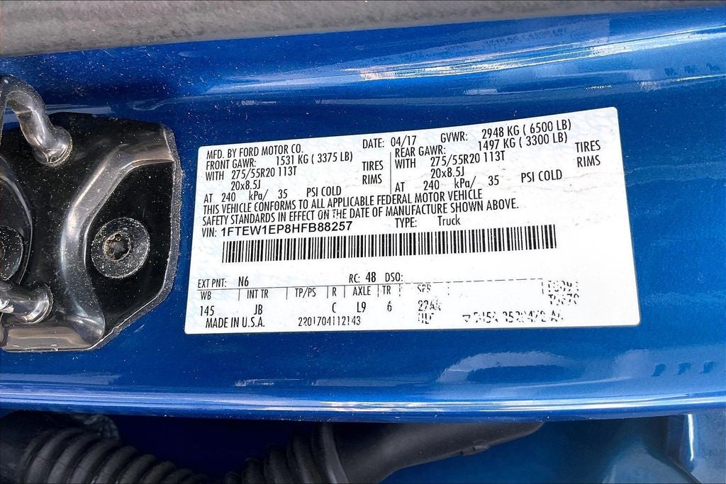 2017 Ford F-150 XLT