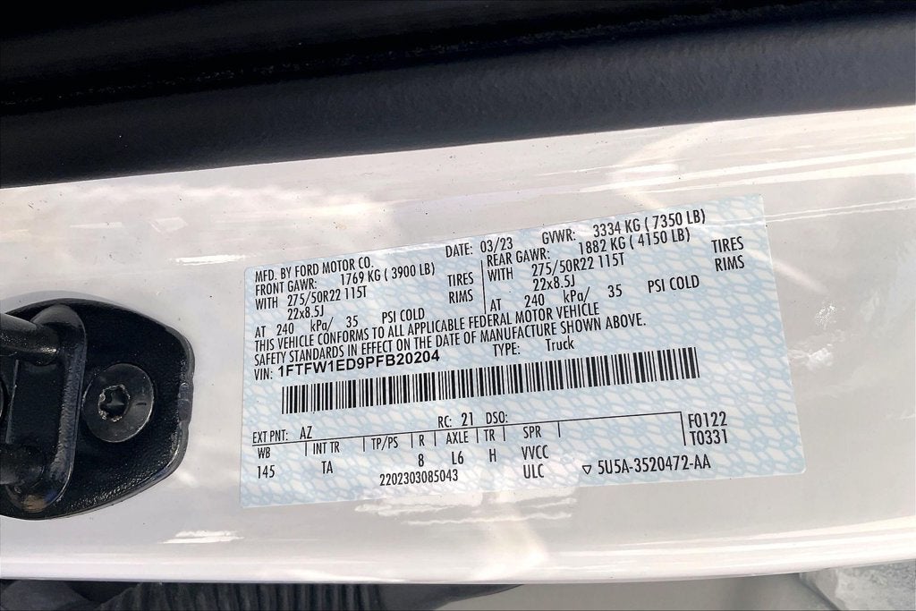 2023 Ford F-150 Limited