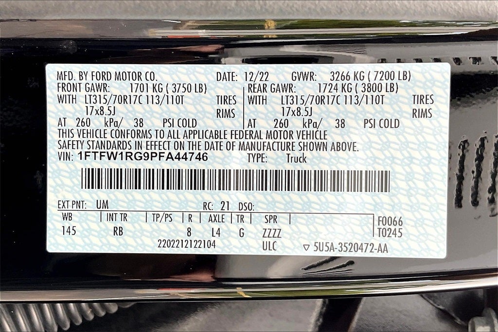 2023 Ford F-150 Raptor