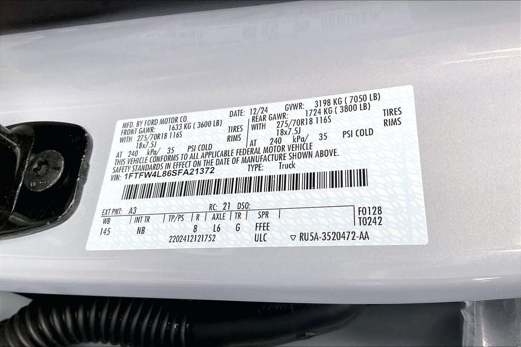 2025 Ford F-150 Tremor