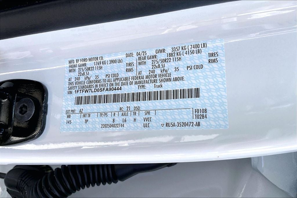 2025 Ford F-150 Platinum