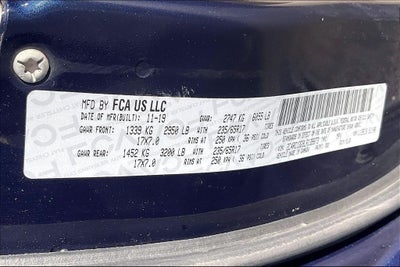 2020 Chrysler Voyager LXI