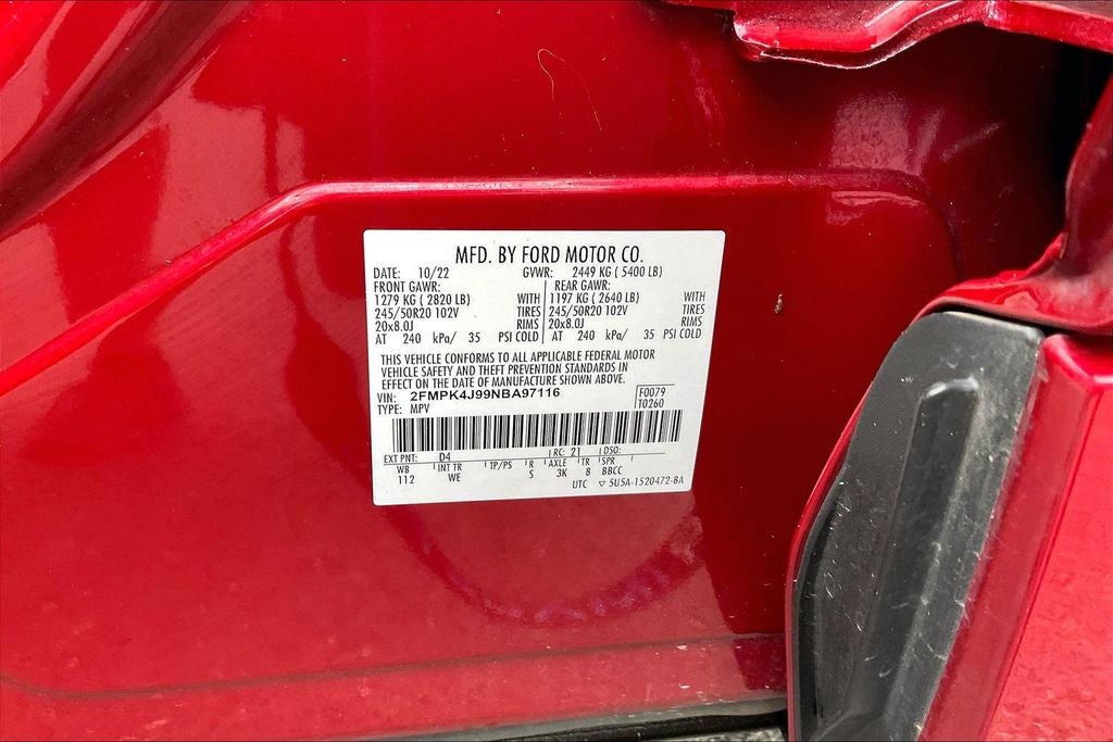 2022 Ford Edge ST Line