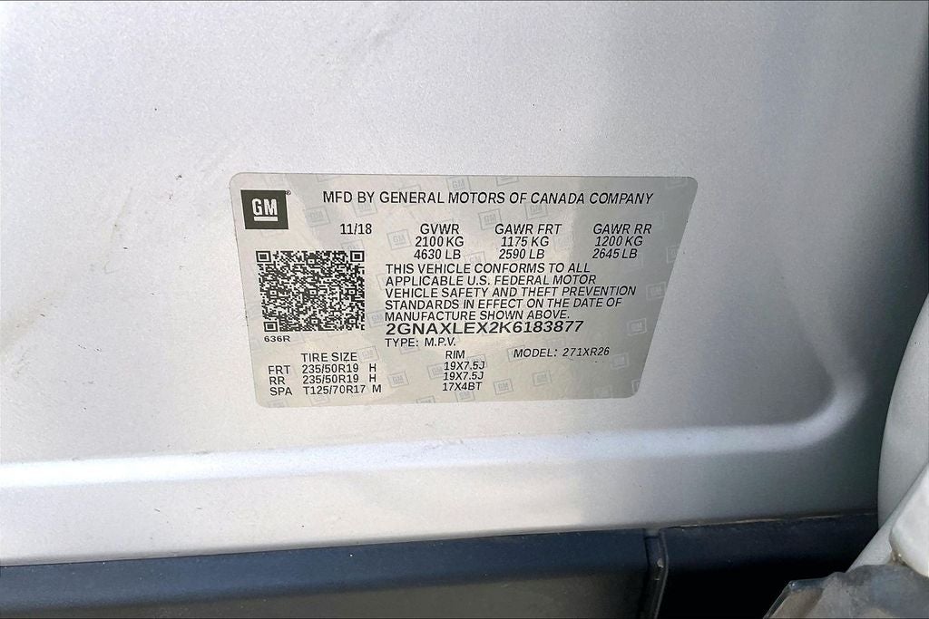 2019 Chevrolet Equinox LT