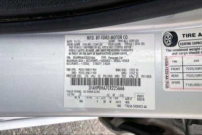 2012 Ford Fusion SE