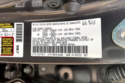 2023 Toyota Tacoma TRD Off-Road V6