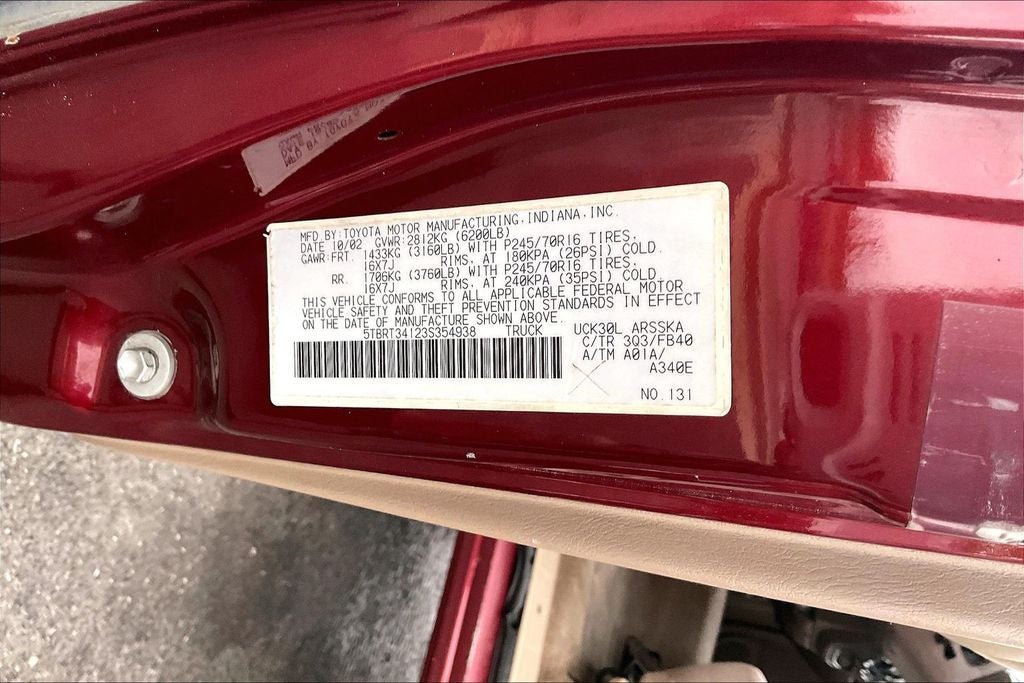 2003 Toyota Tundra SR5