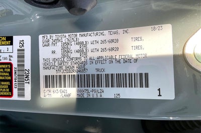 2024 Toyota Tundra Hybrid Limited