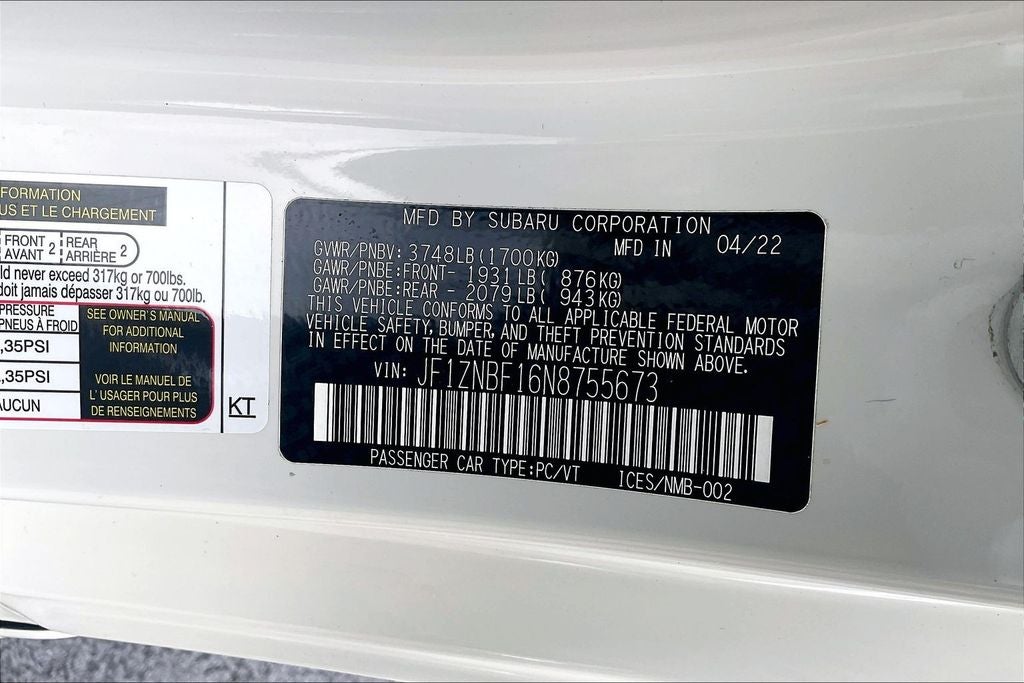 2022 Toyota GR86 Premium