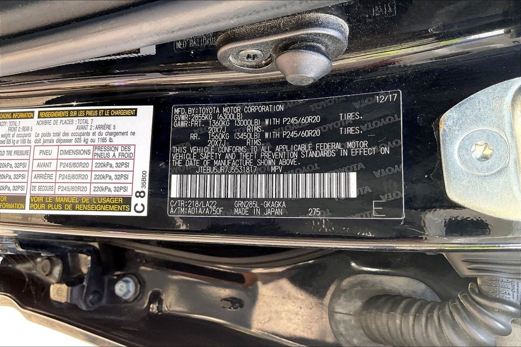 2018 Toyota 4Runner Limited